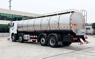 新東鮮奶運(yùn)輸車，為山東物流公司帶來發(fā)展新機(jī)遇